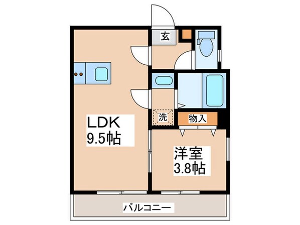 仮）昭島市朝日町３丁目Ⅰの物件間取画像